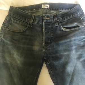 Hudson jeans Byron Straight 30 “worn in”